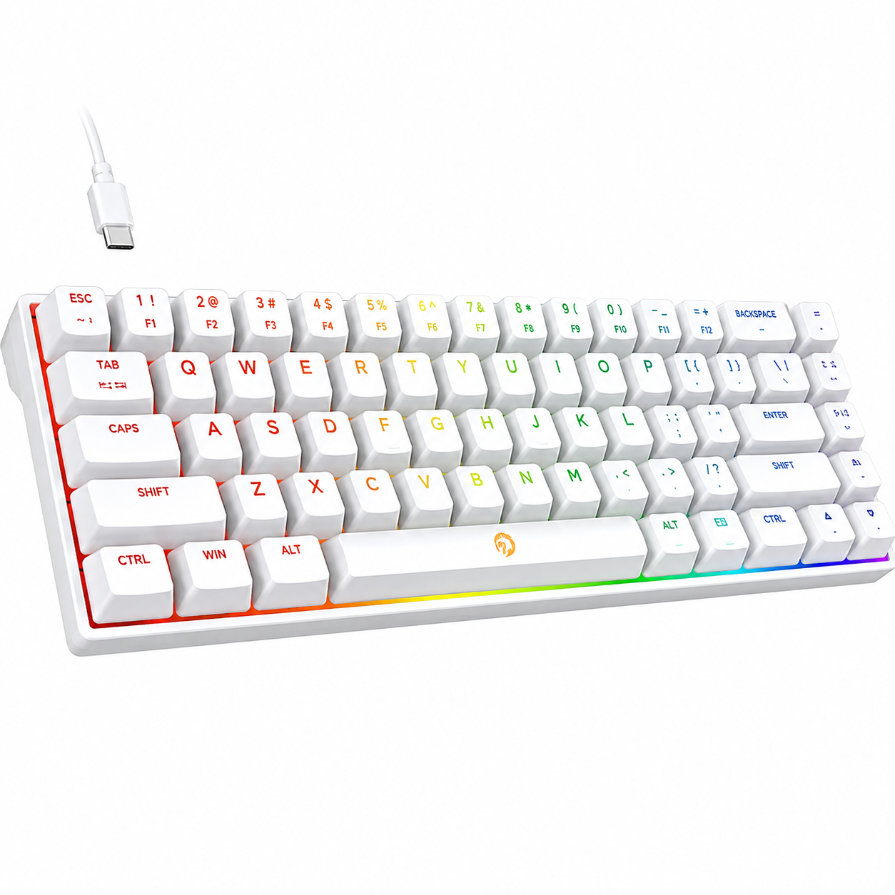 Drevo Calibur V2 TE Type C Detachable Mechanical Keyboard (Red Switch)