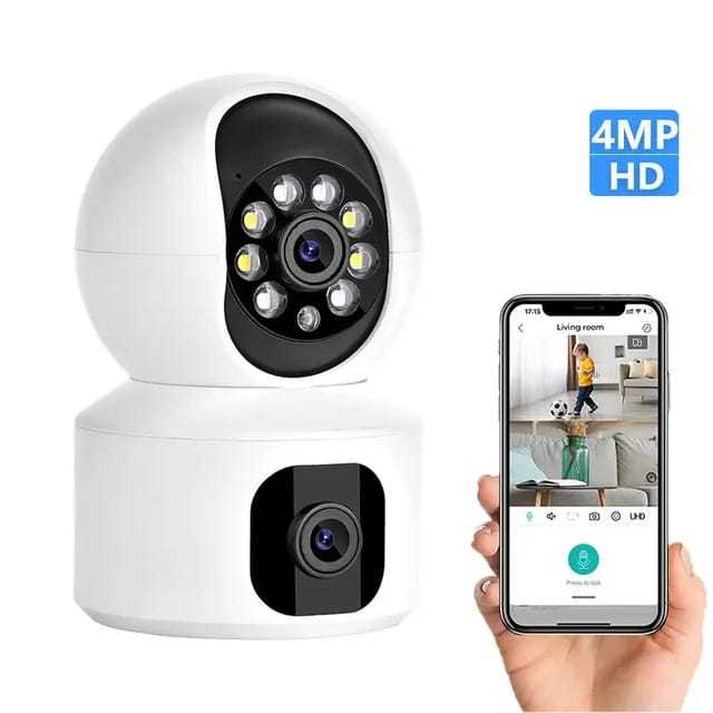 Speed X Dual Lens Indoor Ip Camera 4MP