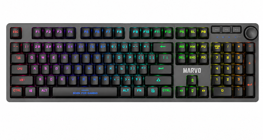 Marvo KG954  Mechanical Gaming Keyboard (Volume Nob)