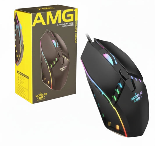 AOQELO AMG1 WIRED RGB GAMING MOUSE