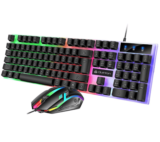 QUITON T350 RGB KEYBOARD MOUSE COMBO