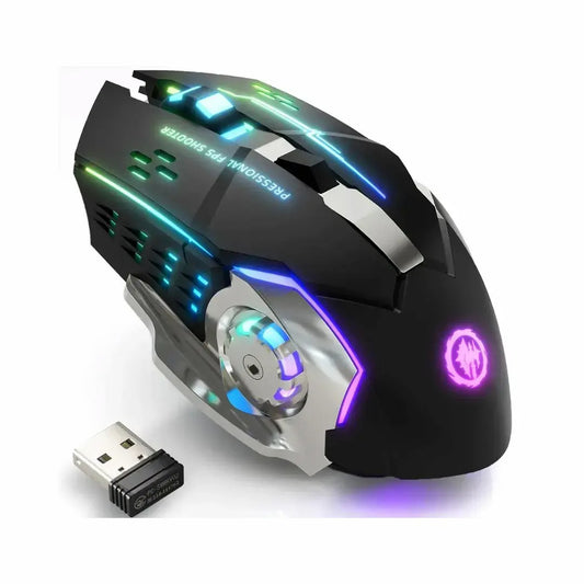 WIRELESS RECHARGEABLE GAMING MOUSE