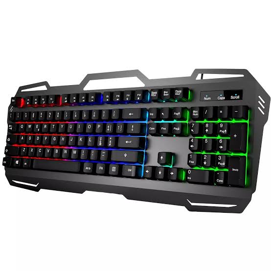 METAL WIRED RGB GAMING KEYBOARD